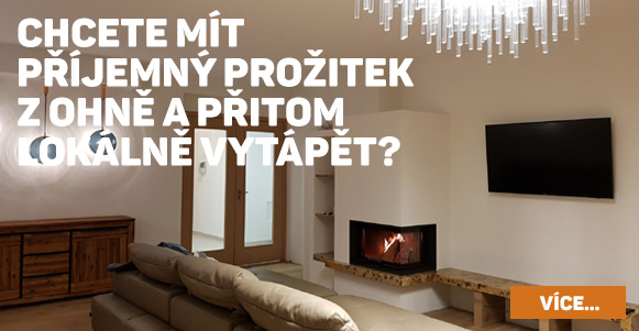 Chcete mít příjemný prožitek z ohně a přitom lokálně vytápět?